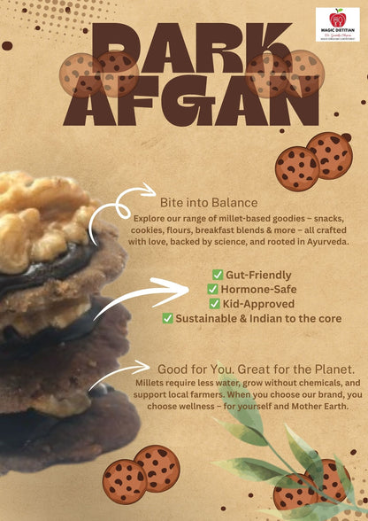 Dark Afgan Cookie | Sugar Free | Tastiest Healthy Cookie