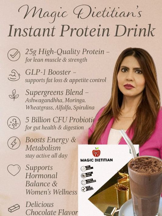 Instant Protein Drink | GLP-1 Booster | Chocolate Flavour