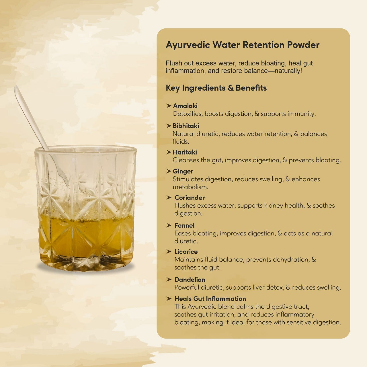 Water retention powder