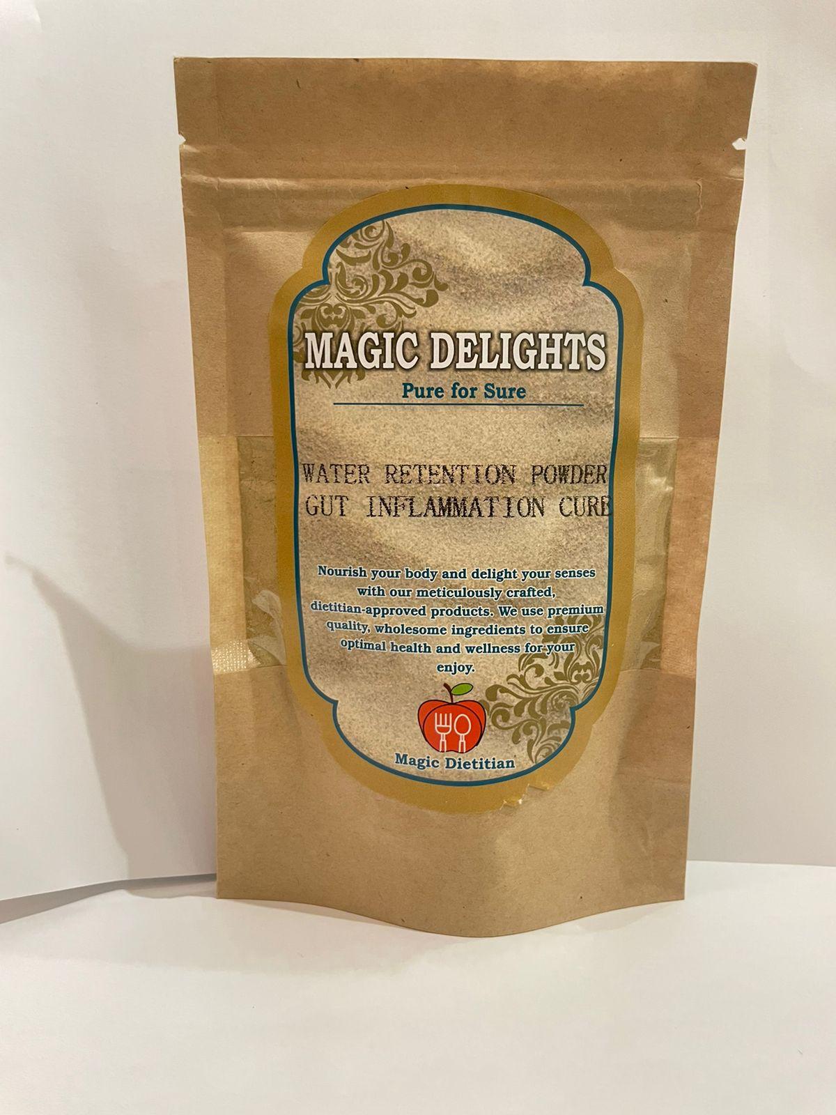 Water retention powder